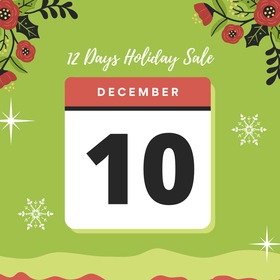 12 Days Holiday Sale Day 10