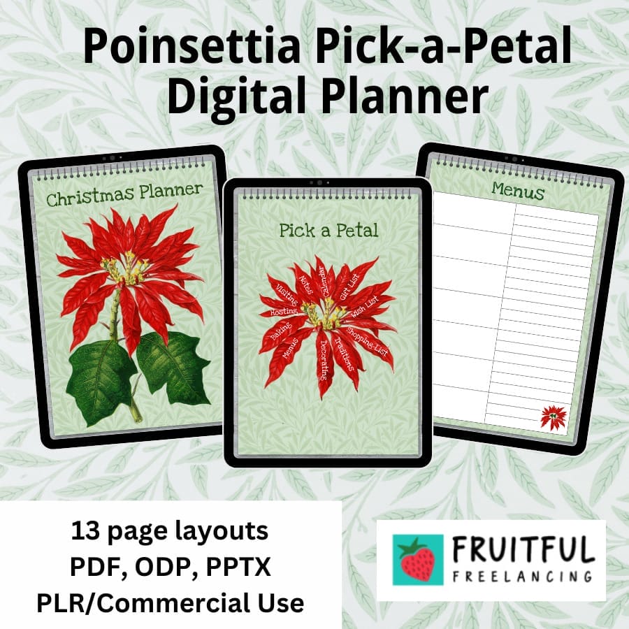 AmySmerek Poinsettia planner
