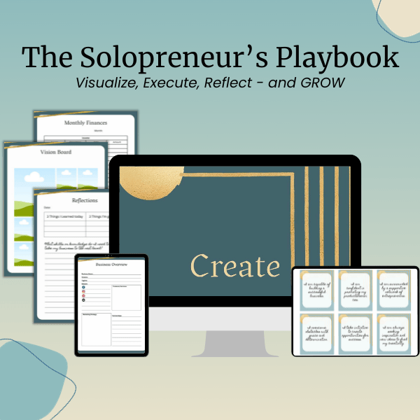 The Solopreneur Success Pack 35 Sreedevi solopreneurs playbook