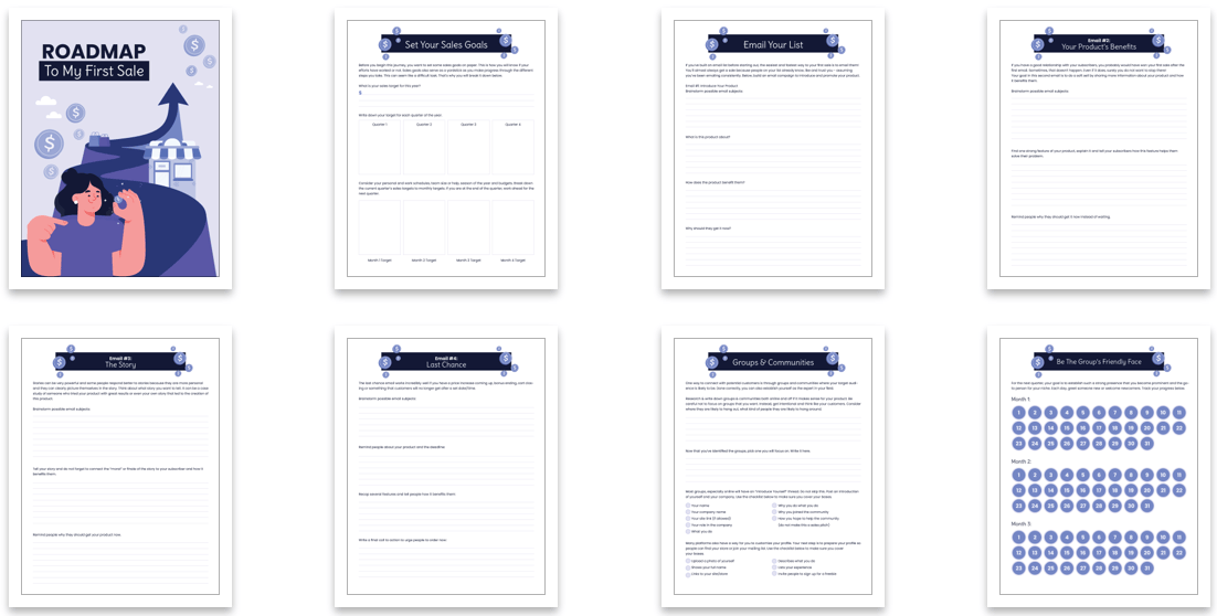 roadmap to my first sale 01 roadmap to my first sale 01