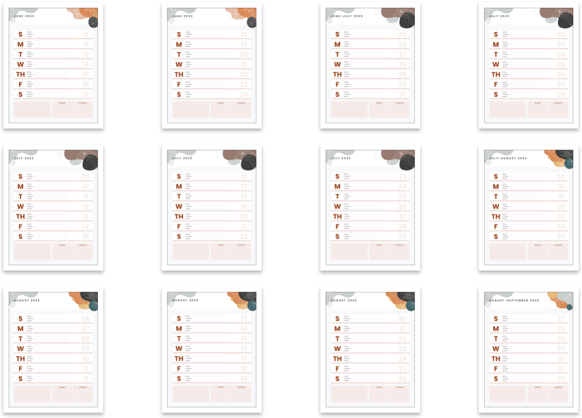 weekly marketing planner 03 weekly marketing planner 03