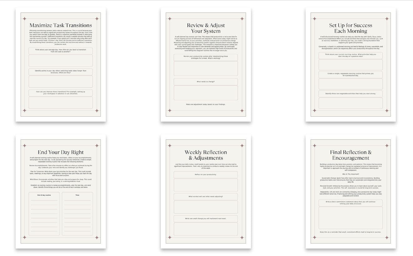 Contacts-TheProductiveSolopreneur-03 Pages 13-18 of the productive solopreneur