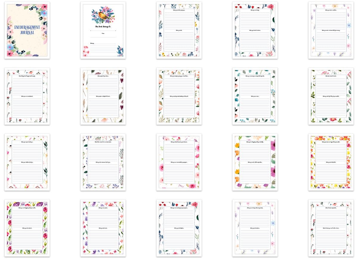 encouragement-journal-contact-sheet-1
