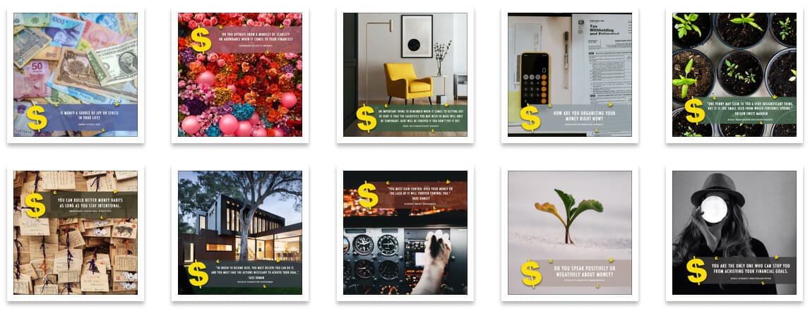 fearless money mindset social media