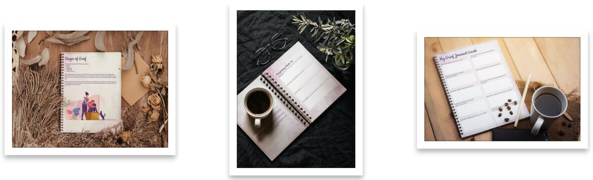 mockups moving forward in grief