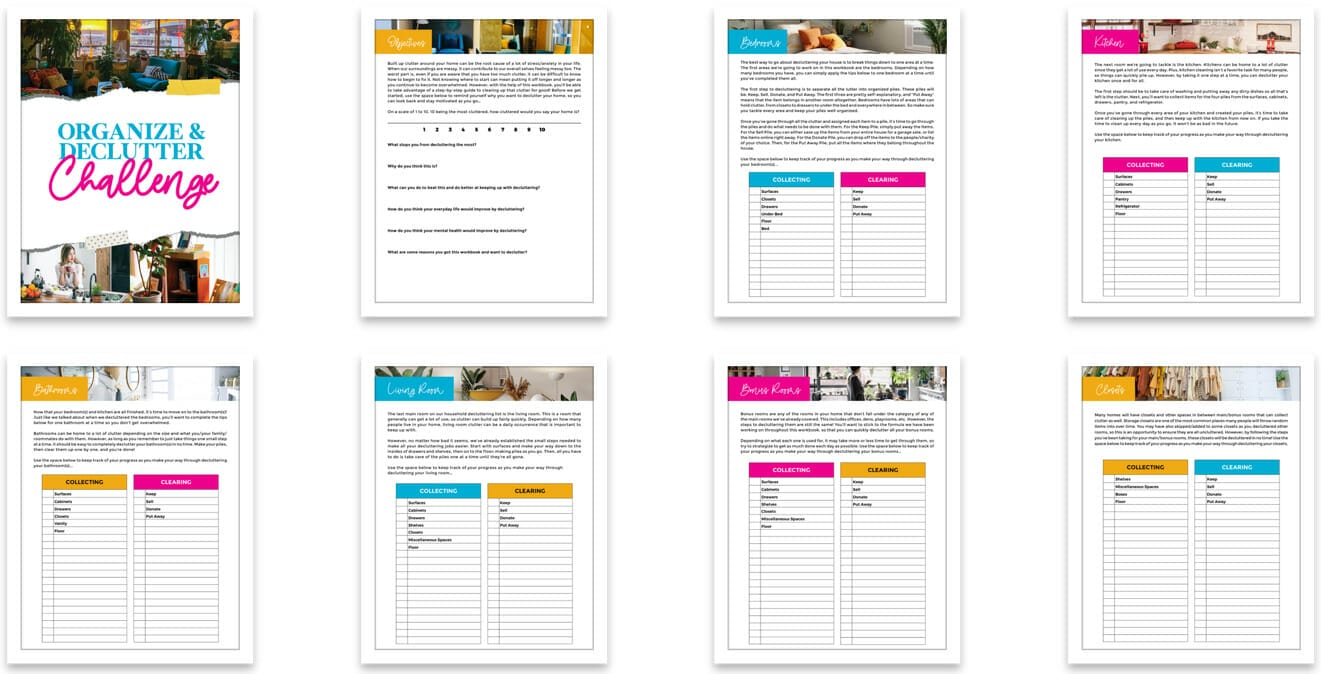 organize declutter challenge 01