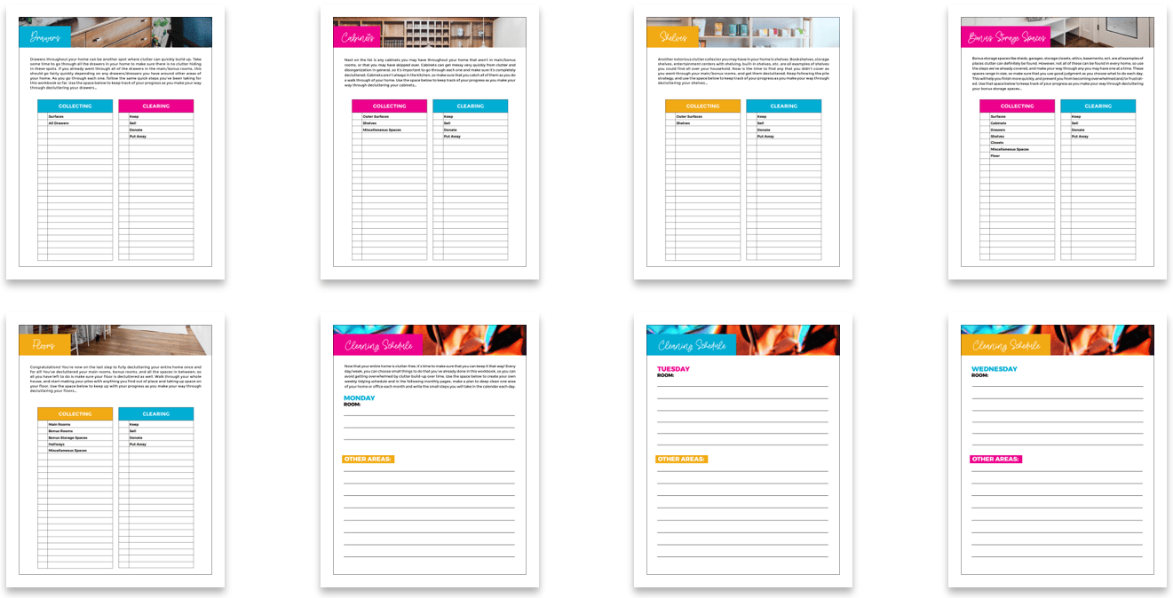 organize declutter challenge 02