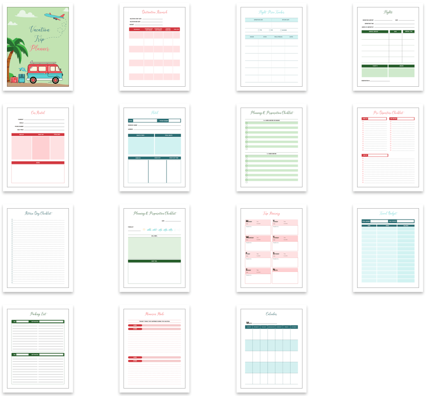 vacation planner